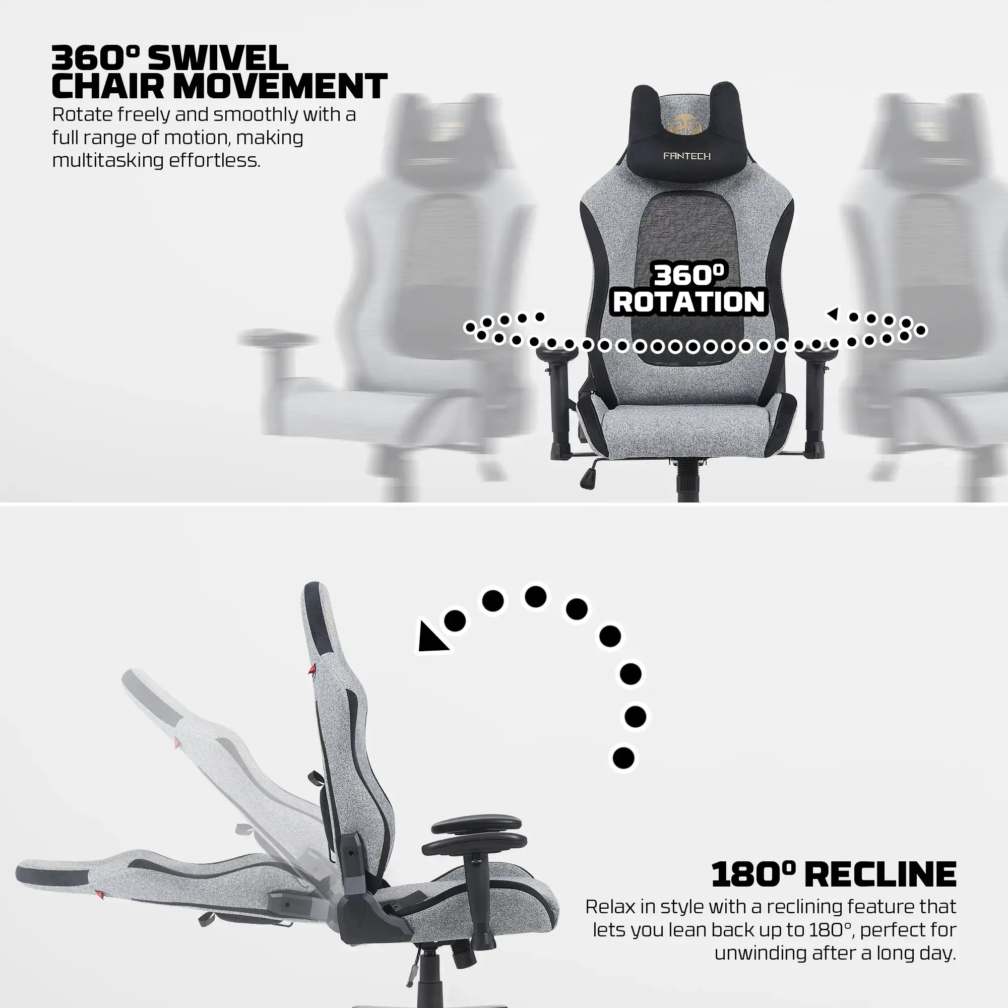 FANTECH GC195 GAMING CHAIR FANTECH GC195 GAMING CHAIR